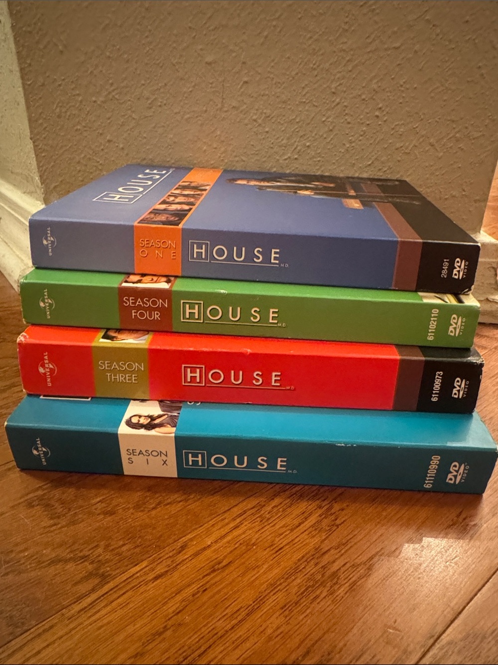 House TV Series DVD Box Set - (Seasons 1, 3, 4, 6)